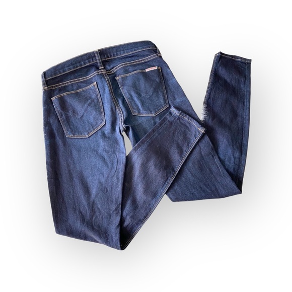 new Hudson ♛ Krista Super Skinny Stretch Dark Denim Jeans ♛ London Calling ♛ 26 - Picture 11 of 15